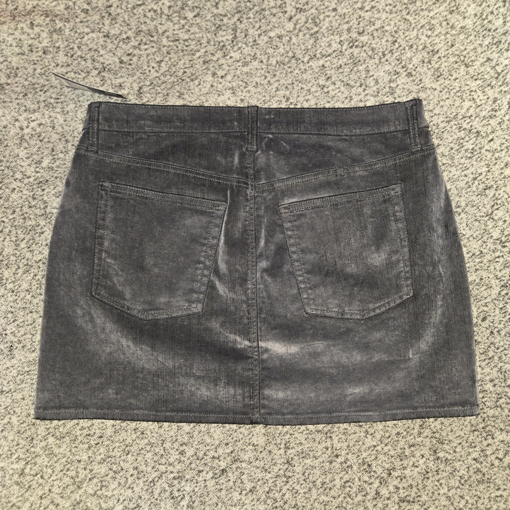 Universal Thread Charcoal Mini Skirt - Picture 2 of 7
